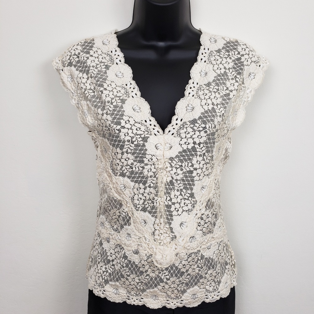BANANA REPUBLIC lace top